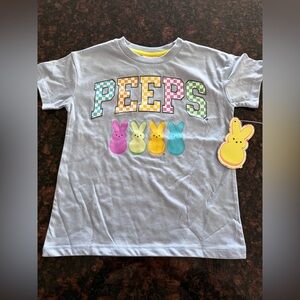 Peeps Kids Graphic Tee - Light Gray